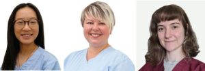 Julia Zhu Veronika Jakovleva Georgia White hygienist